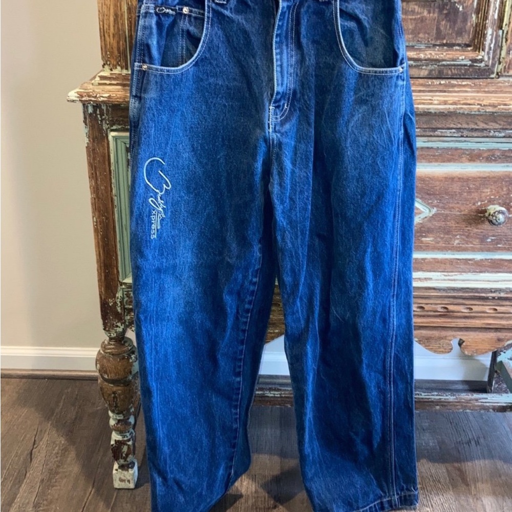 Vintage Brooklyn Xpress Baggy Jeans